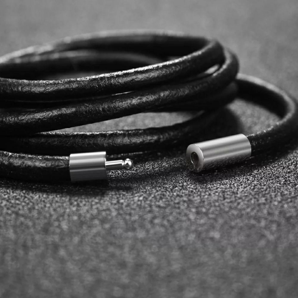 Leather bracelet for men - Picture 8 of 8